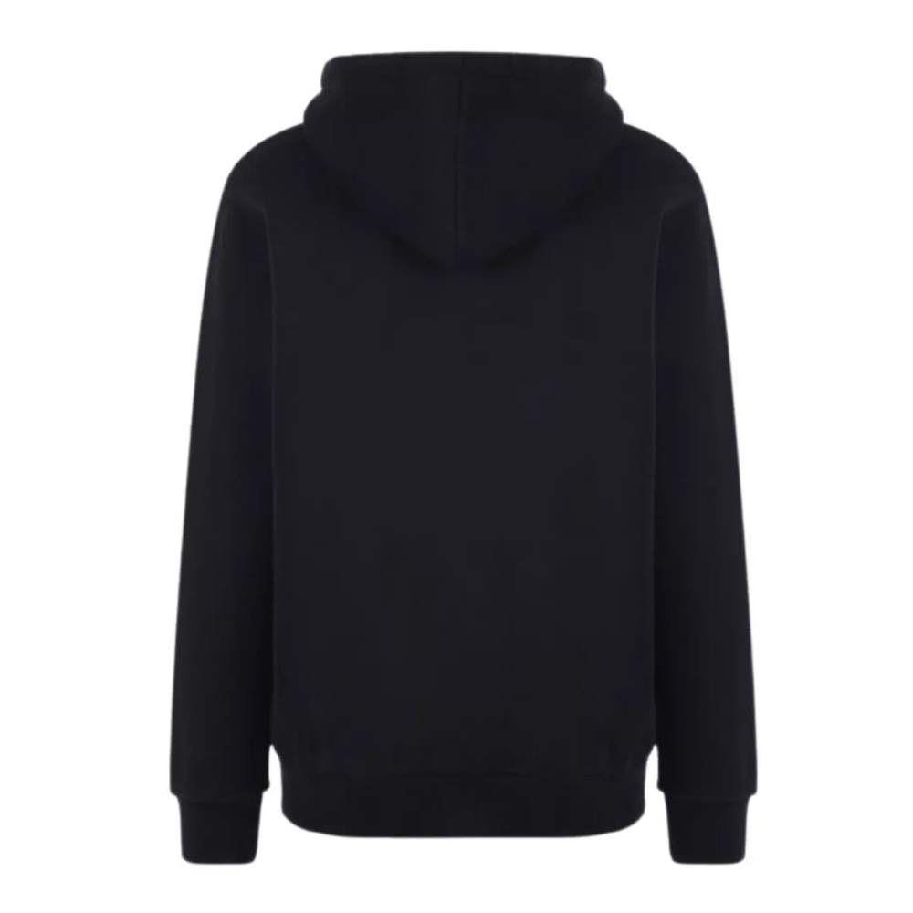 Palm Angels Paris Spray Paint Logo Black Hoodie View 2